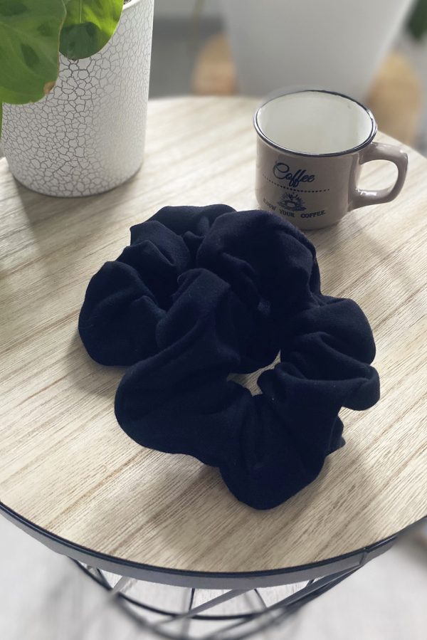 2-PACK SCRUNCHIE CZERŃ AUTUMN