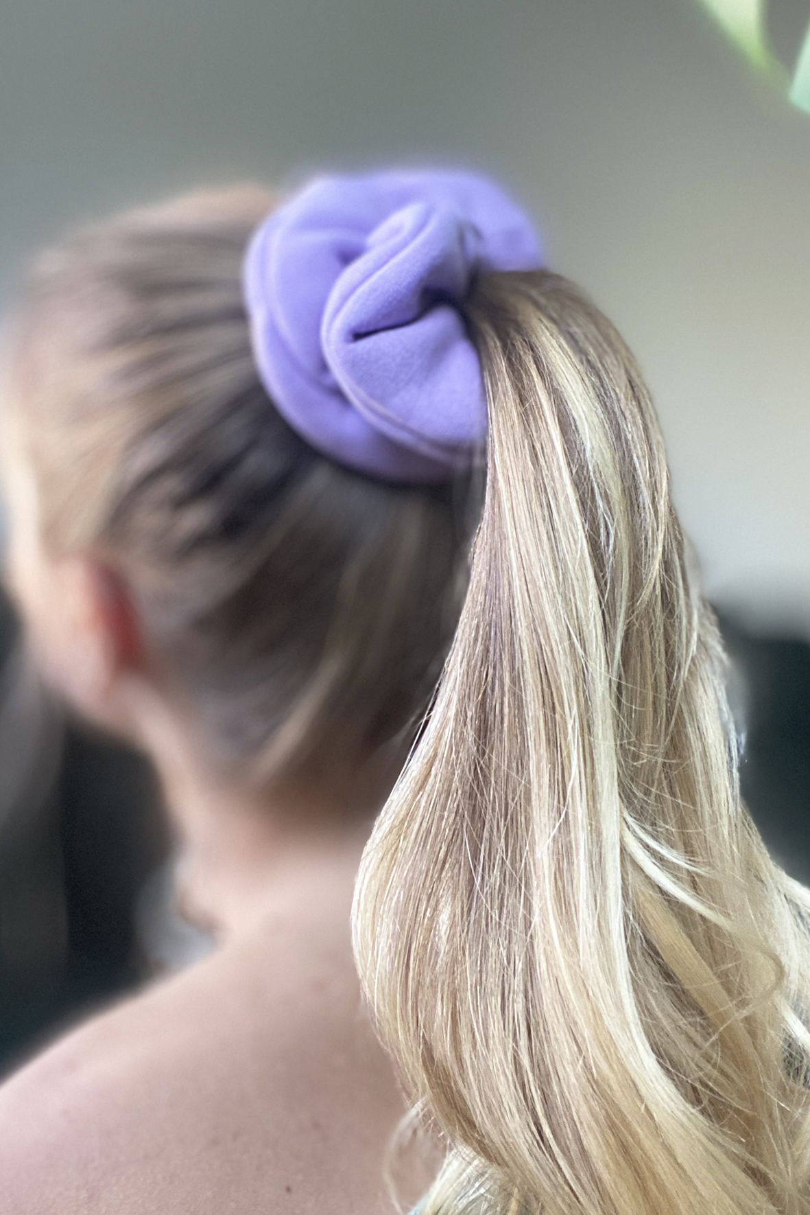 2-PACK SCRUNCHIE FIOLET+CZERŃ - obrazek 3