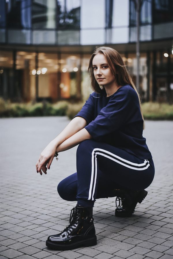 KOMPLET NIETOPERZ GRANAT