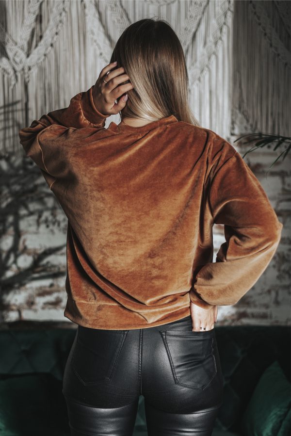 BLUZKA WELUROWA RUDZIAK